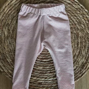 Legging driehoekjes roze