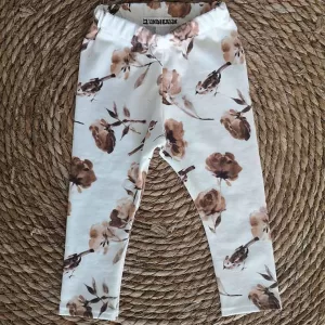 Legging rozen vogeltjes