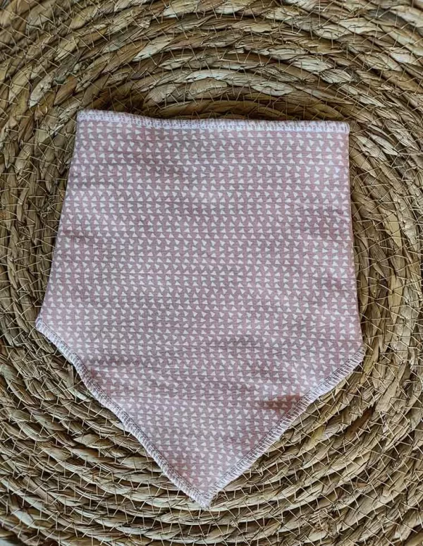 Slab driehoekjes roze