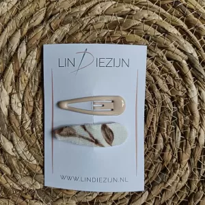 Haarspeldjes rozen vogeltjes (2)