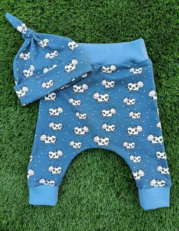 Harembroekje koe blauw - Afbeelding 3