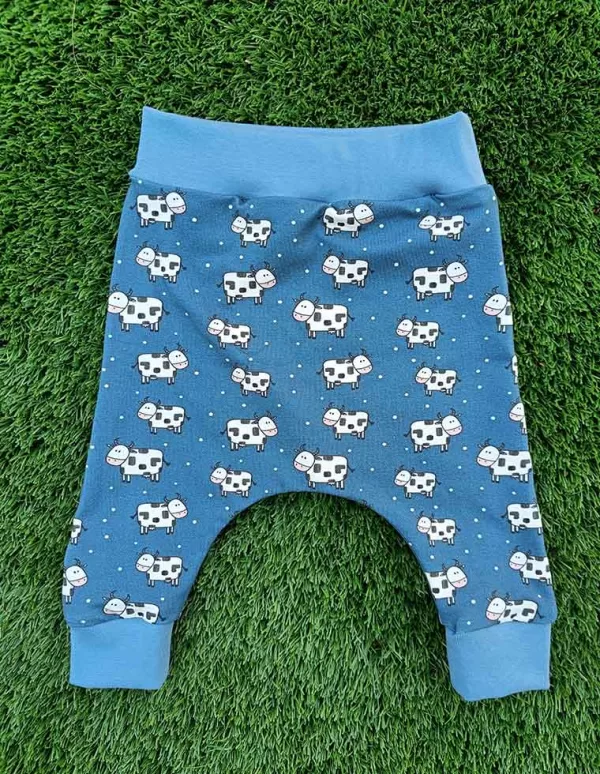Harembroekje koe blauw