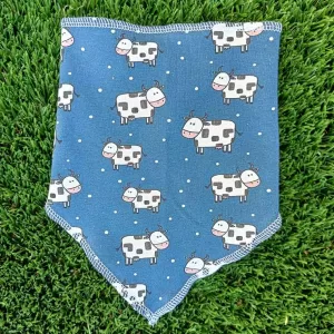 Slab koe blauw