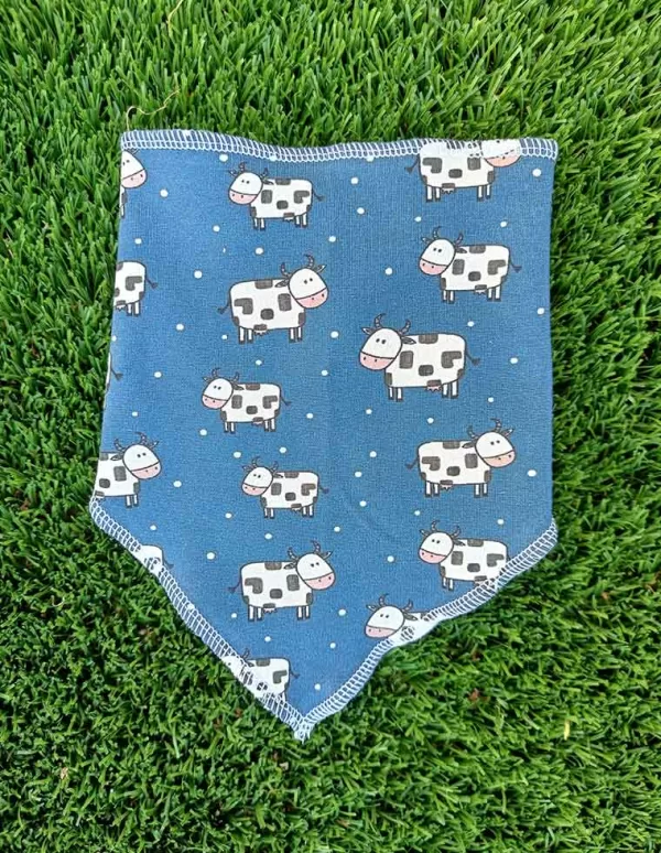Slab koe blauw