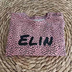 Baby truitje met naam Elin